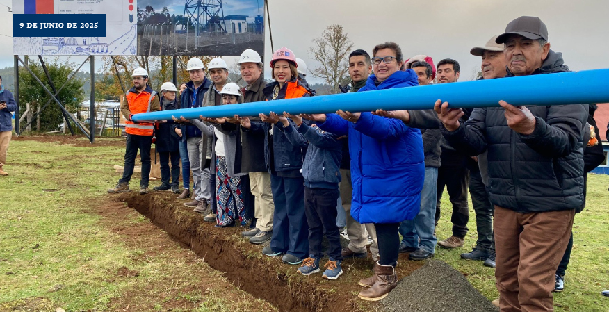 Luego de 13 años de espera se inicia proyecto que abastecerá de agua potable a familias de Huifco en Mariquina